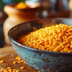 dahl lentille corail