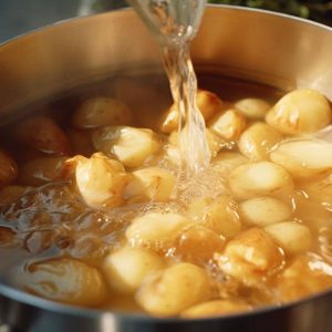cuisson pommes de terre à l'eau
