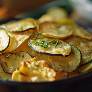 chips de courgette
