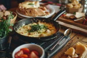 raclette végétarienne