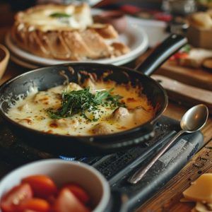 raclette végétarienne
