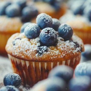 recette muffin myrtille