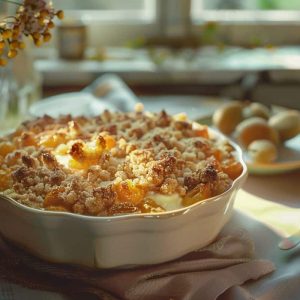 crumble à la mirabelle
