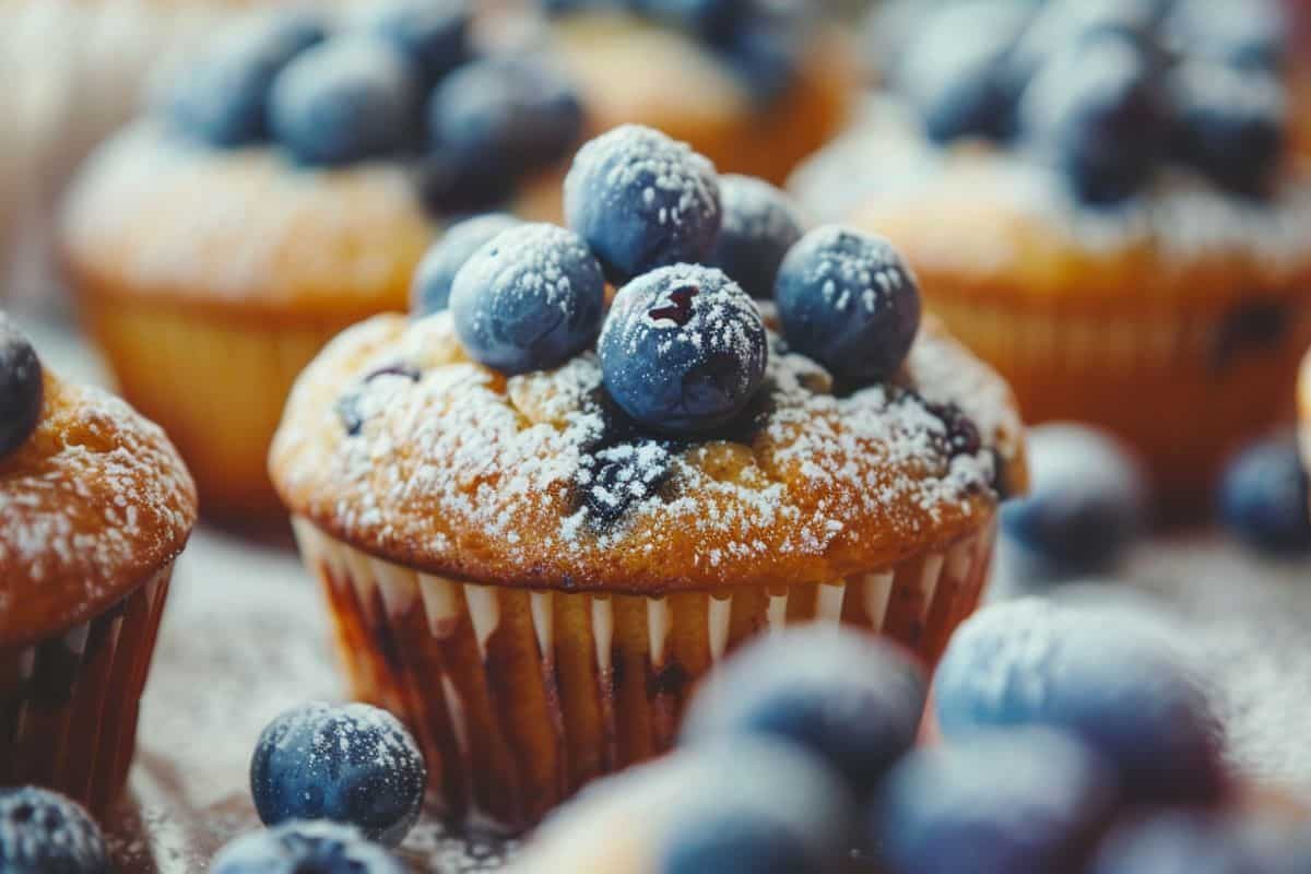 recette muffin myrtille